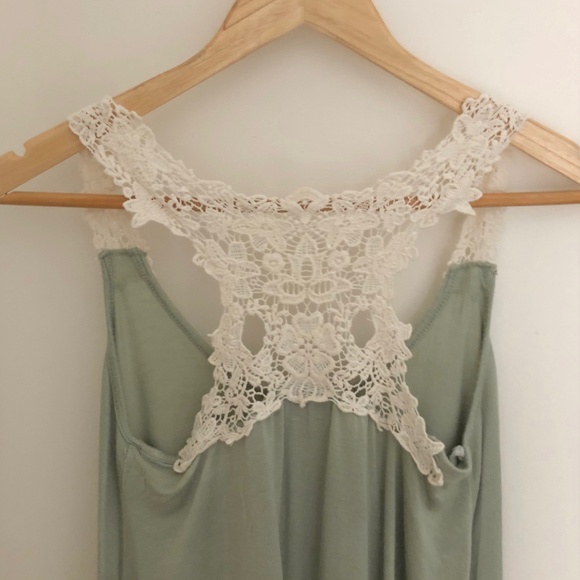 Wet Seal Lace Back Tank Top - Picture 3 of 3